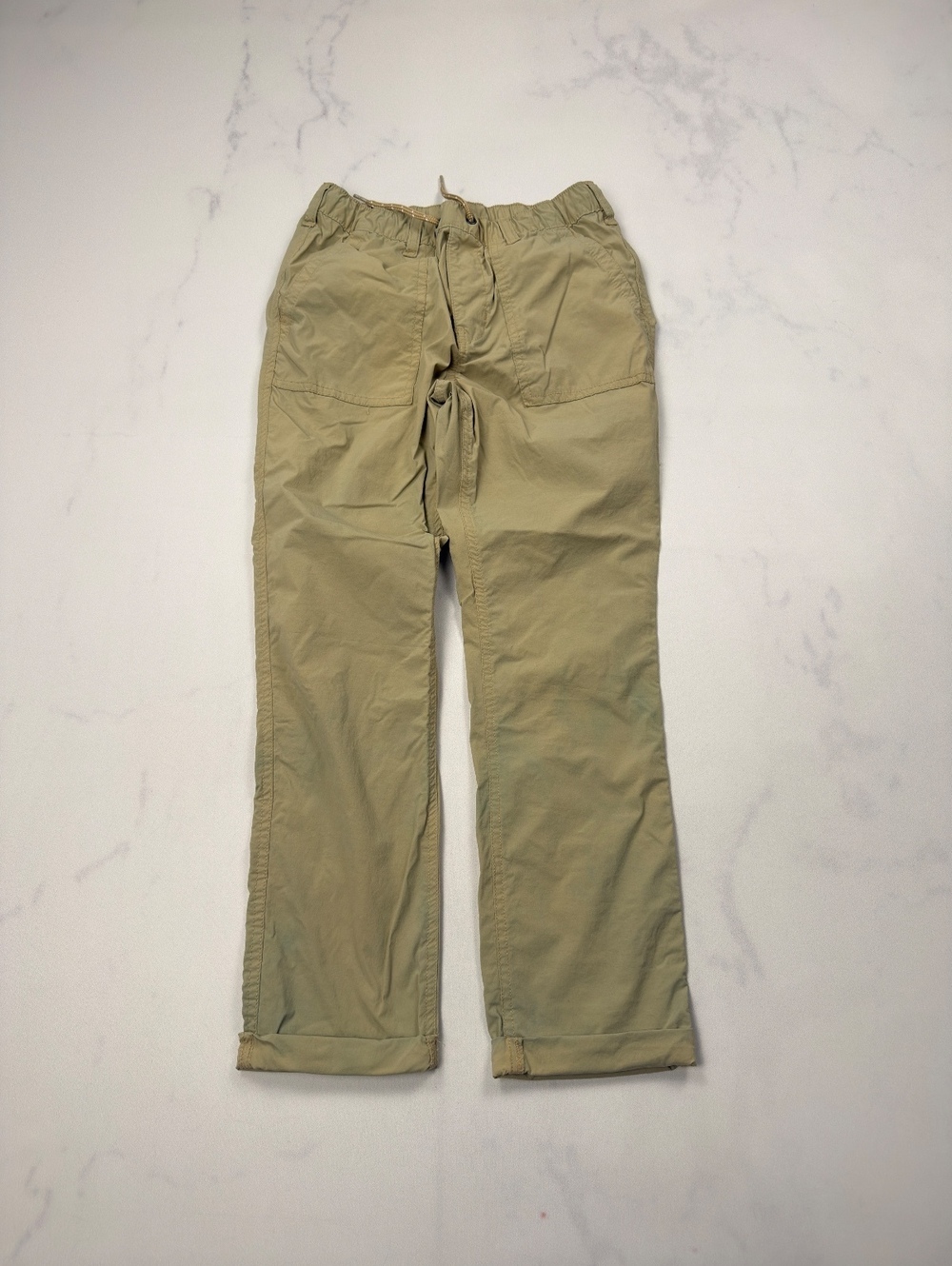 Gap Kids Khaki Cargo Pants Tan 2000s Utility - Boys XL